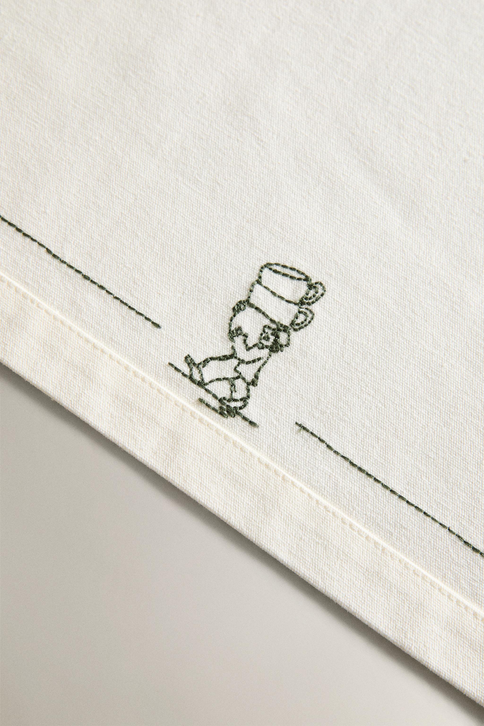 COTTON WAITER COFFEE PLACEMAT